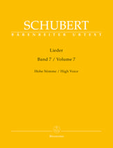 Lieder, Vol. 7 Vocal Solo & Collections sheet music cover